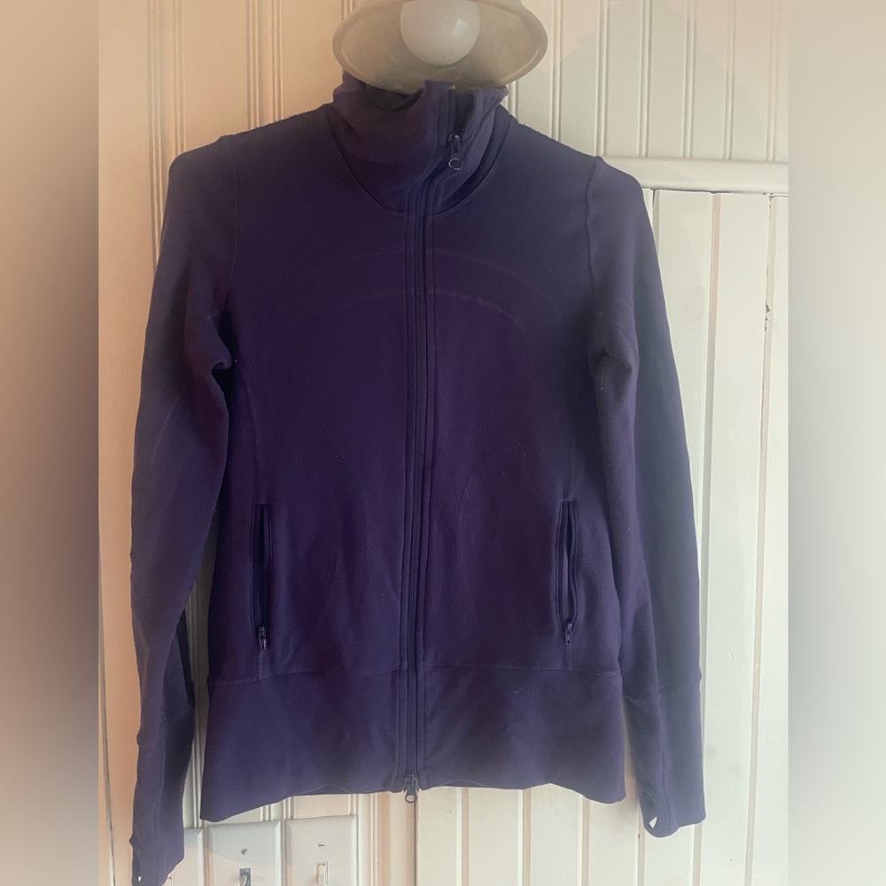 Purple Full-Zip Jacket